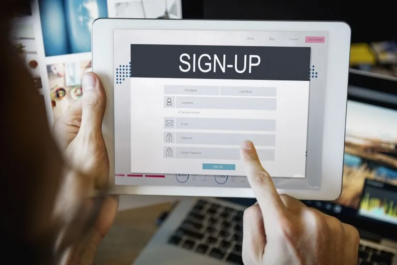 RIA website contact form with multiple required fields reducing qualified lead conversion
