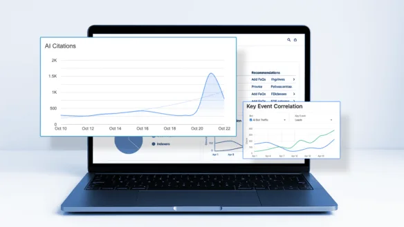 AI Visibility dashboard from Trustworthy Signals™